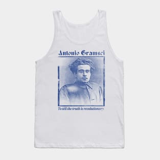 Gramsci //// Retro Fan Design Tank Top